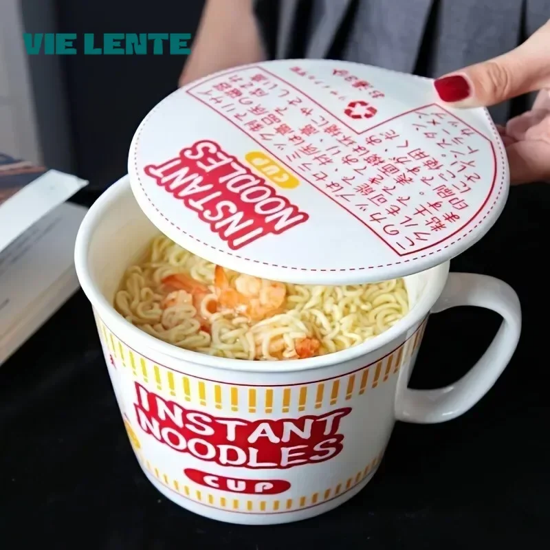 Dim Sum Basket - 1 stuk keramische instant noedelkom met