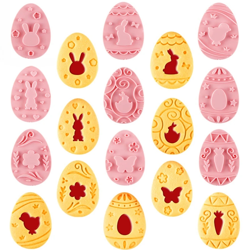 Bunny Cake Mold - 3D Koekjesvorm DIY Konijnenvorm Pasen Koekjesvormpjes