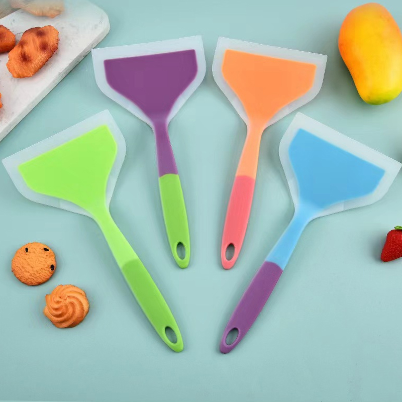 Okonomiyaki Spatula - Siliconen Pannenkoek Spatel Anti-aanbak Pan Spatel