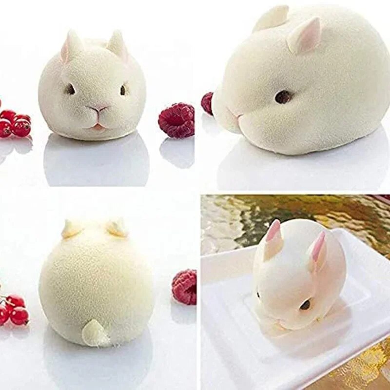 Silicone konijnenmal fondant k - Bunny Cake Mold recensie en prijs