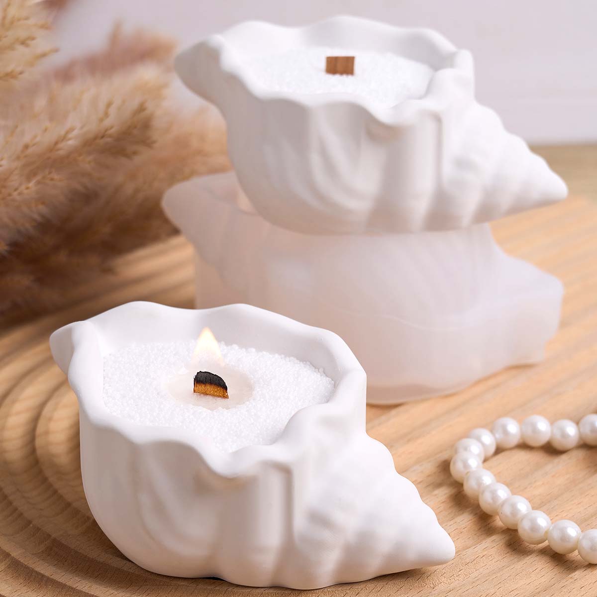 Schelp Kaars Pot Siliconen Mal - Potsticker Mold recensie en prijs