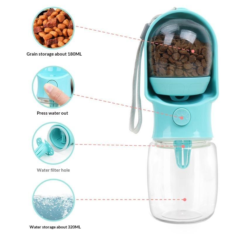 Handige 2-in-1 draagbare water - Hot Dog Press recensie en prijs
