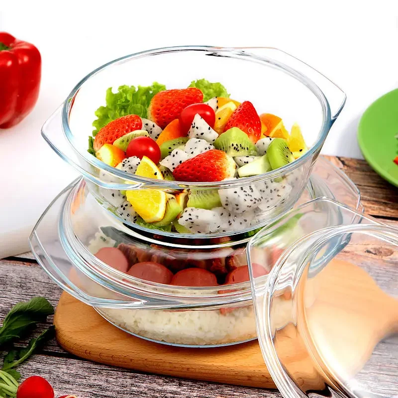 Kom van gehard glas met deksel - Dim Sum Basket recensie en prijs