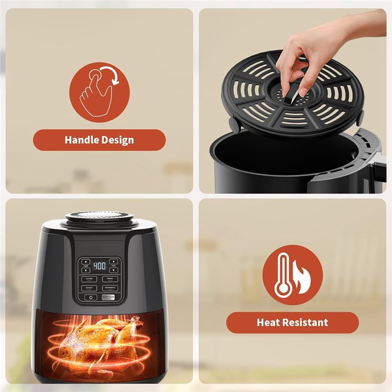 AT59 Airfryer Vervanging Crisp - Ninja Air Fryer Af101 recensie en prijs