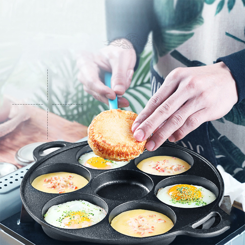 7-gaats braadpan gietijzeren a - Egg Waffle Pan recensie en prijs