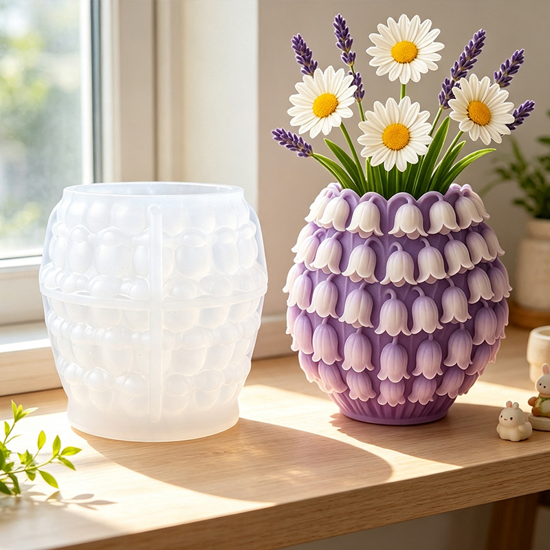 3D Lelietje-van-dalen Vaas Sil - Potsticker Mold recensie en prijs