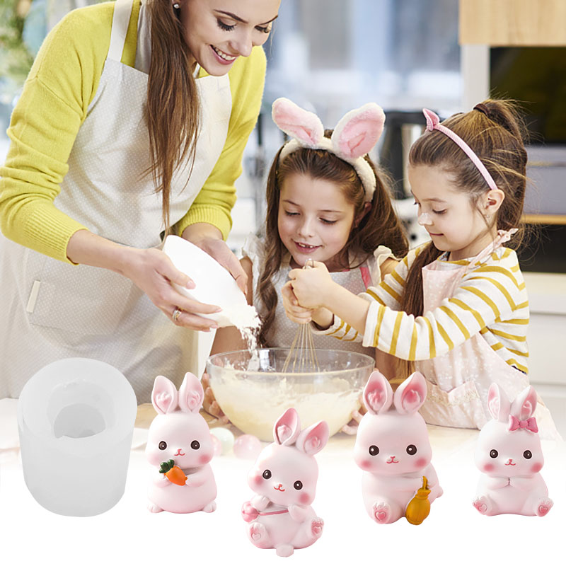 3D Pasen Konijn Silicone Mold  - Bunny Cake Mold recensie en prijs