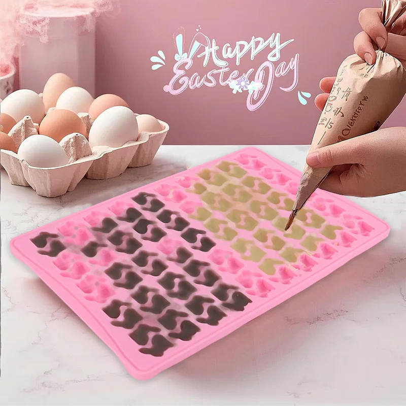 100-delige siliconen konijnen  - Bunny Cake Mold recensie en prijs