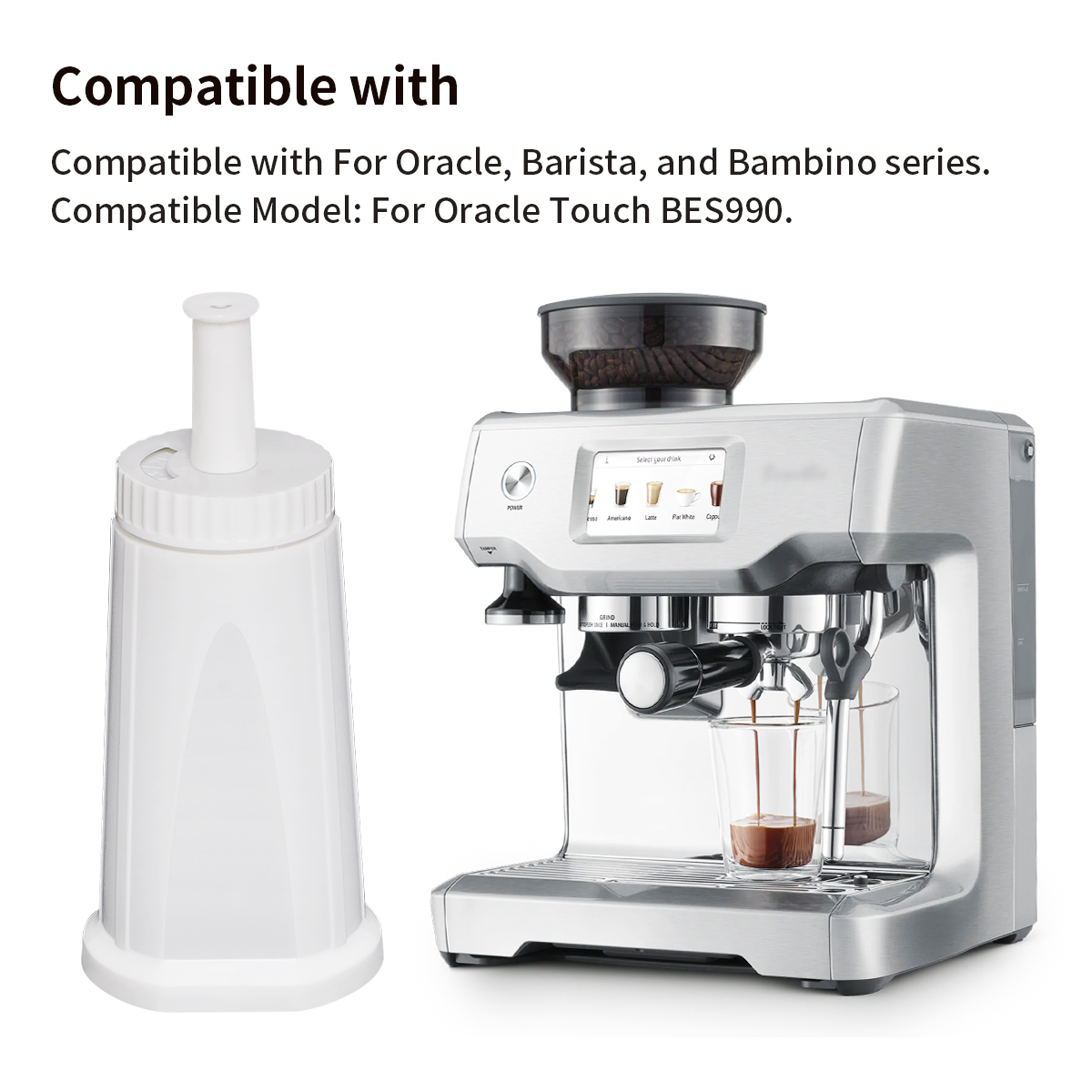 Filtervervangingscartridge voo - Breville Espresso Barista Touch recensie en prijs